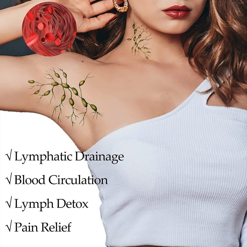 New Acupressure Lymphatic Drainage Magnetic Therapy Earrings Lymphvity Magnether - Picture 4 of 6